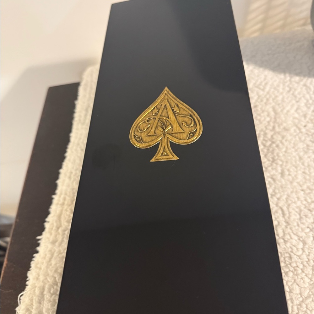 Black and Gold Ace of Spades Box